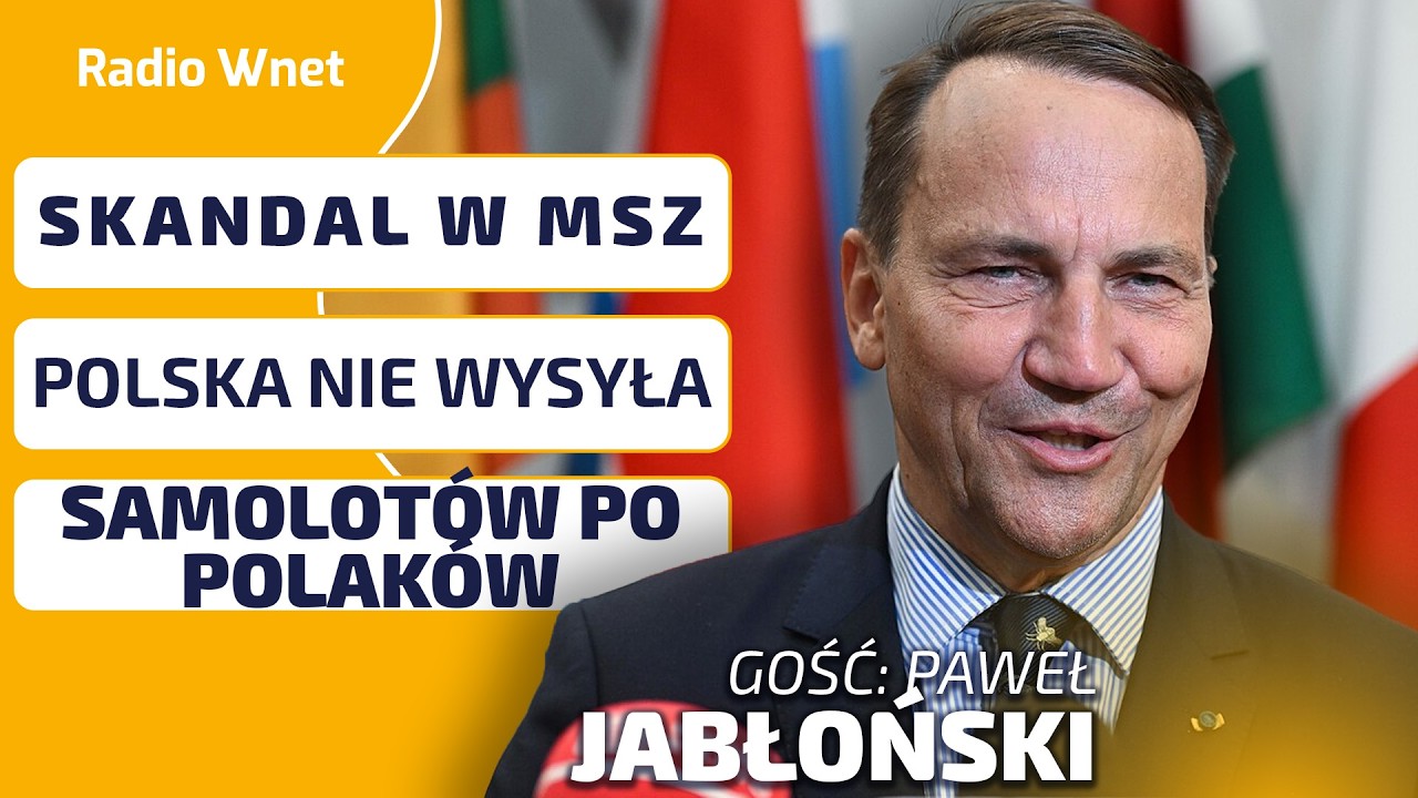 SKANDAL W MSZ! Sikorski nie wyśle na razie samolotów po Polaków na Bliskim Wschodzie!