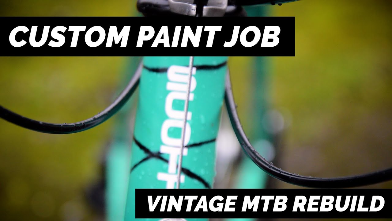 1992 Scott Team Racing - Custom Spray.Bike Paintjob & Rebuild - Vintage Mountain Bike