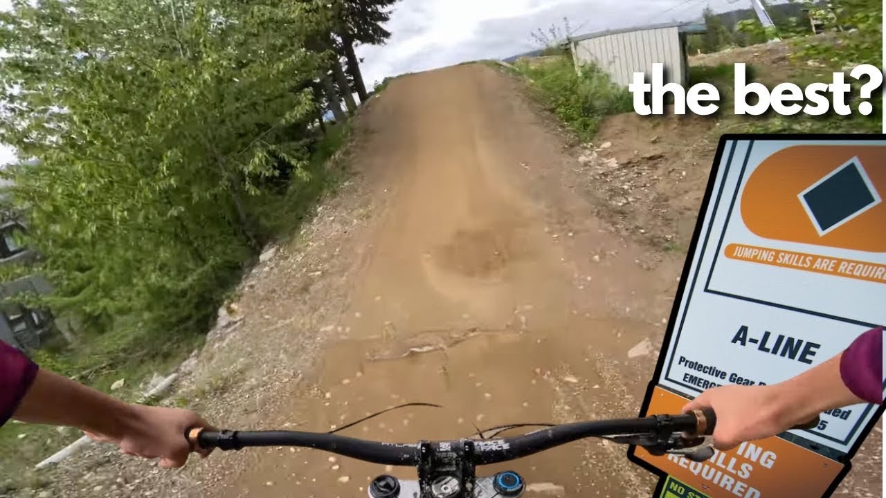 The BEST lap at the Whistler BikePark