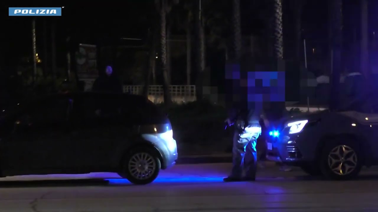 operazione Polizia di Stato a Lido Tre Archi