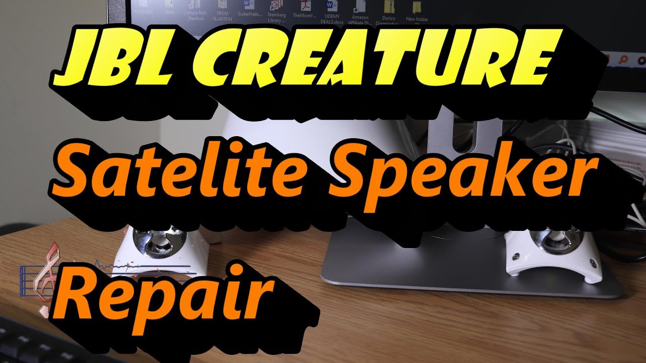 Repair JBL Creature Satellite Speakers - using $5 speakers