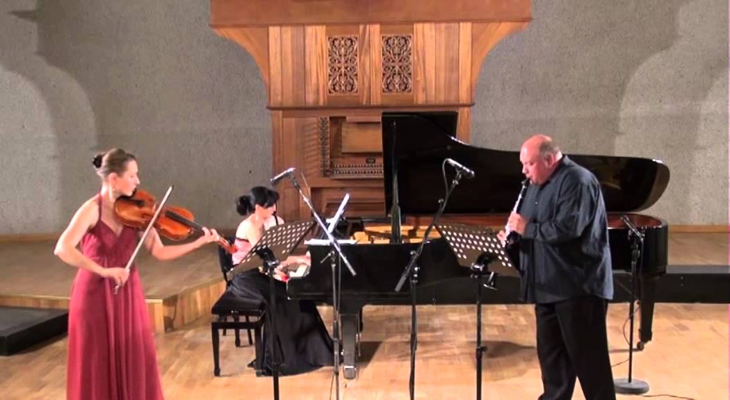 Wolfgang Amadeus Mozart - Trio for piano, clarinet and viola 