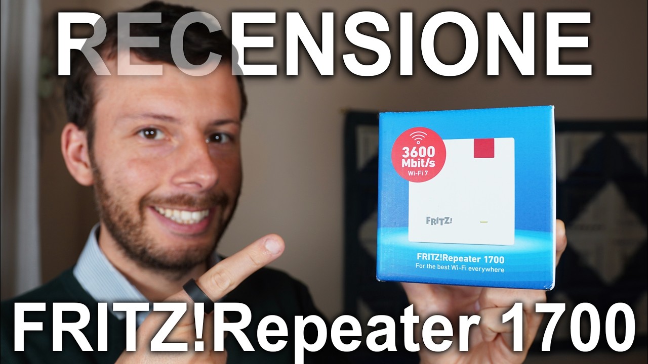 Recensione FRITZ!Repeater 1700 - Il Wi-Fi 7 Arriva anche sui Ripetitori e Rivoluziona le Prestazioni