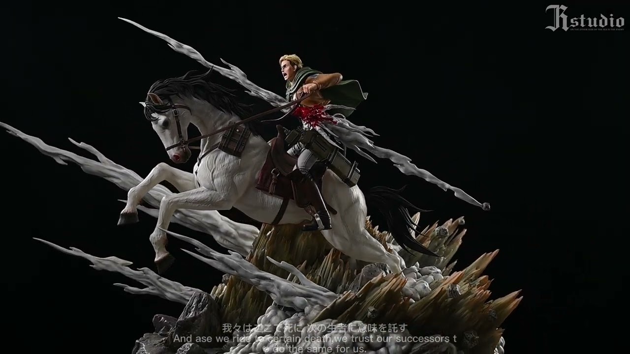 JR Studio Attack on titan Erwin Smith