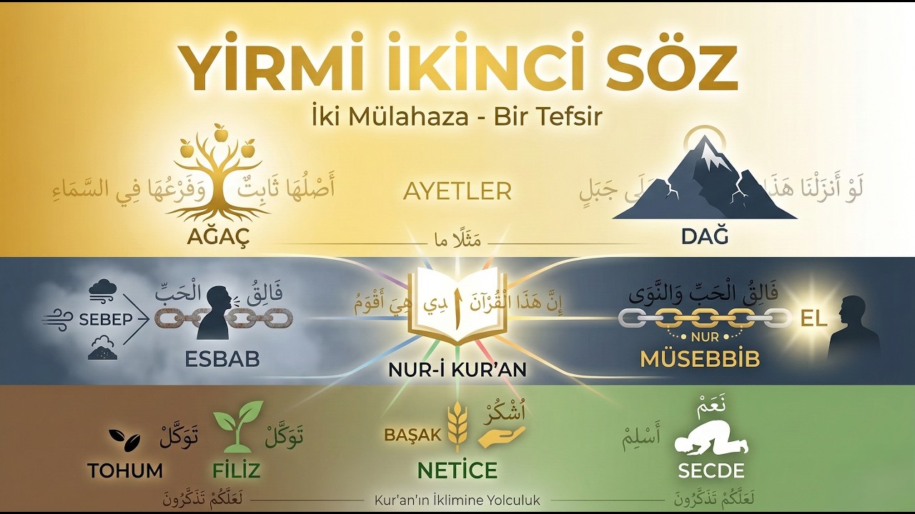 Kalbin Dağdan Daha Katı Olması Ne Demek? Yirmi İkinci Söz Anlatıyor