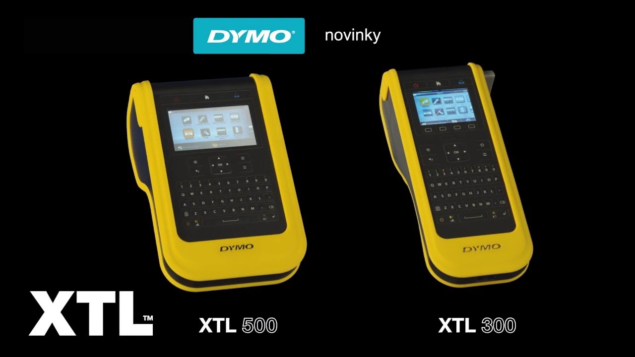 Dymo XTL 300 / XTL 500 - popisovače štítků