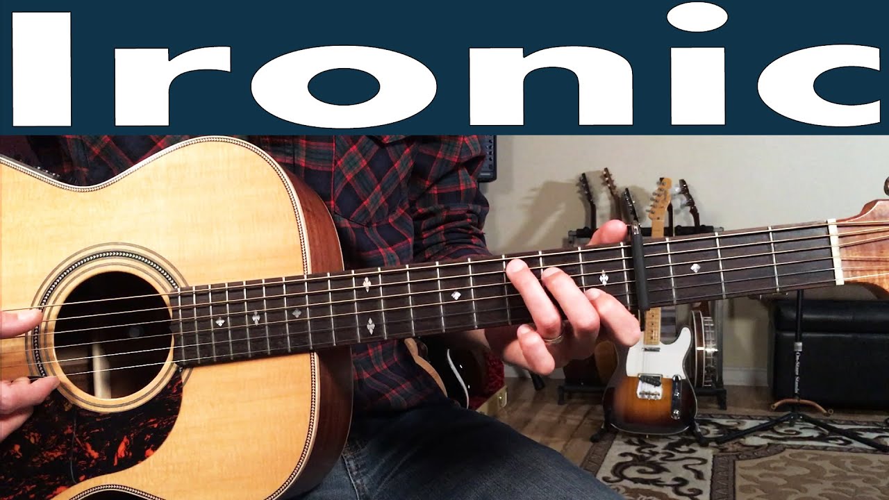 Alanis Morissette -- Ironic Guitar Lesson