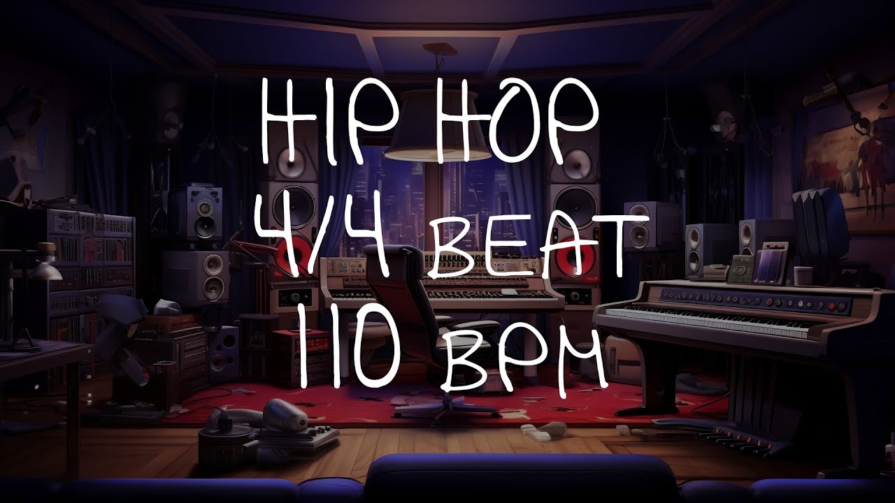 4/4 Drum Beat - 110 BPM - HIP HOP