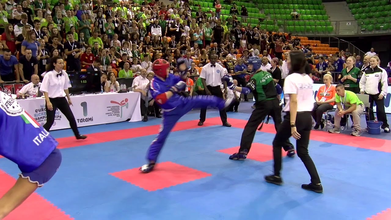 Italy v Ireland Junior Team Final WAKO European Championships 2019