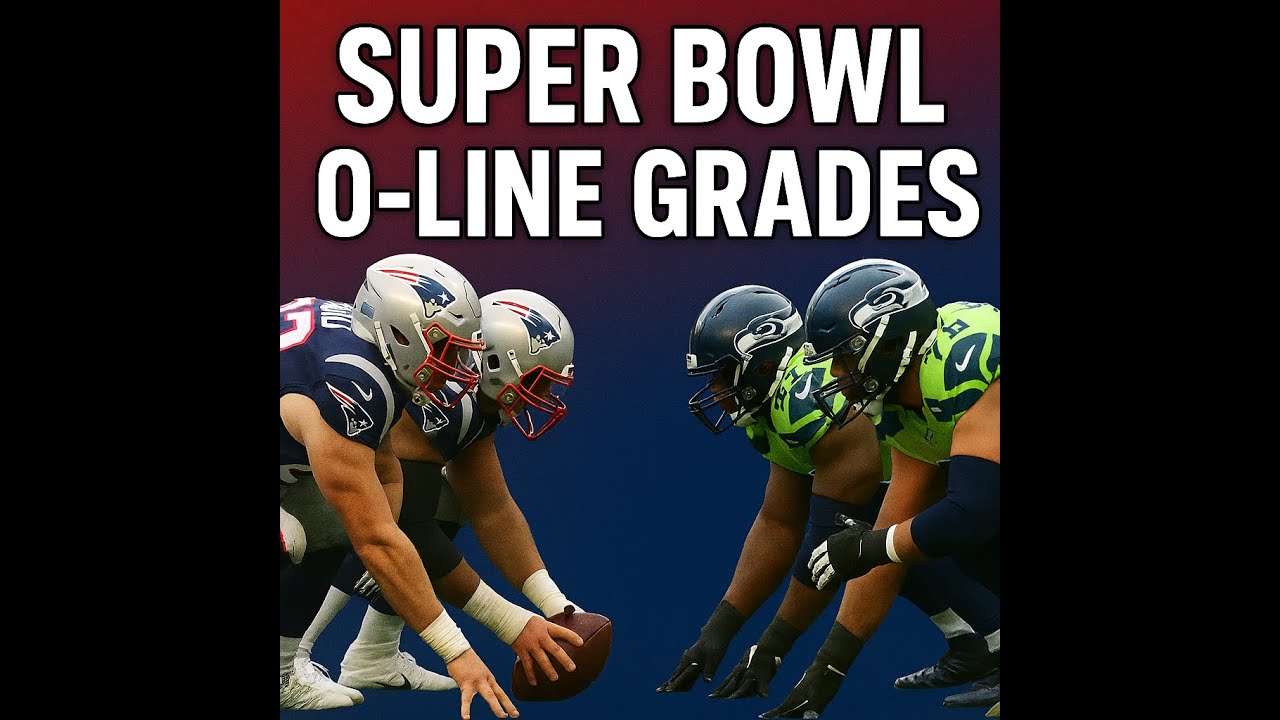 What a Super Bowl Offensive Line REALLY Looks Like (AFC vs NFC Breakdown)
