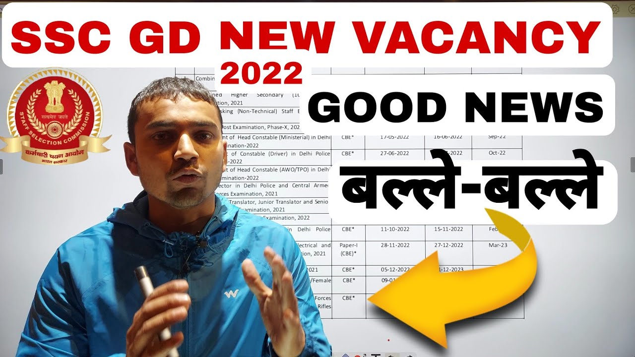 Ssc Gd 2022 New Vacancy बल्ले-बल्ले हो गया। By-Mukesh sir