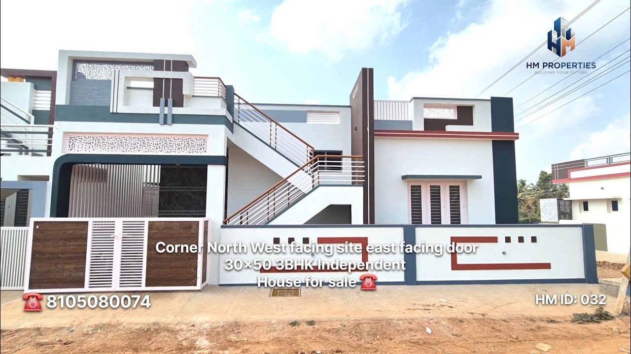 Corner 30x50 3BHK #independent #houseforsale 🏠 in Srinagar 2nd Stage #mysore 