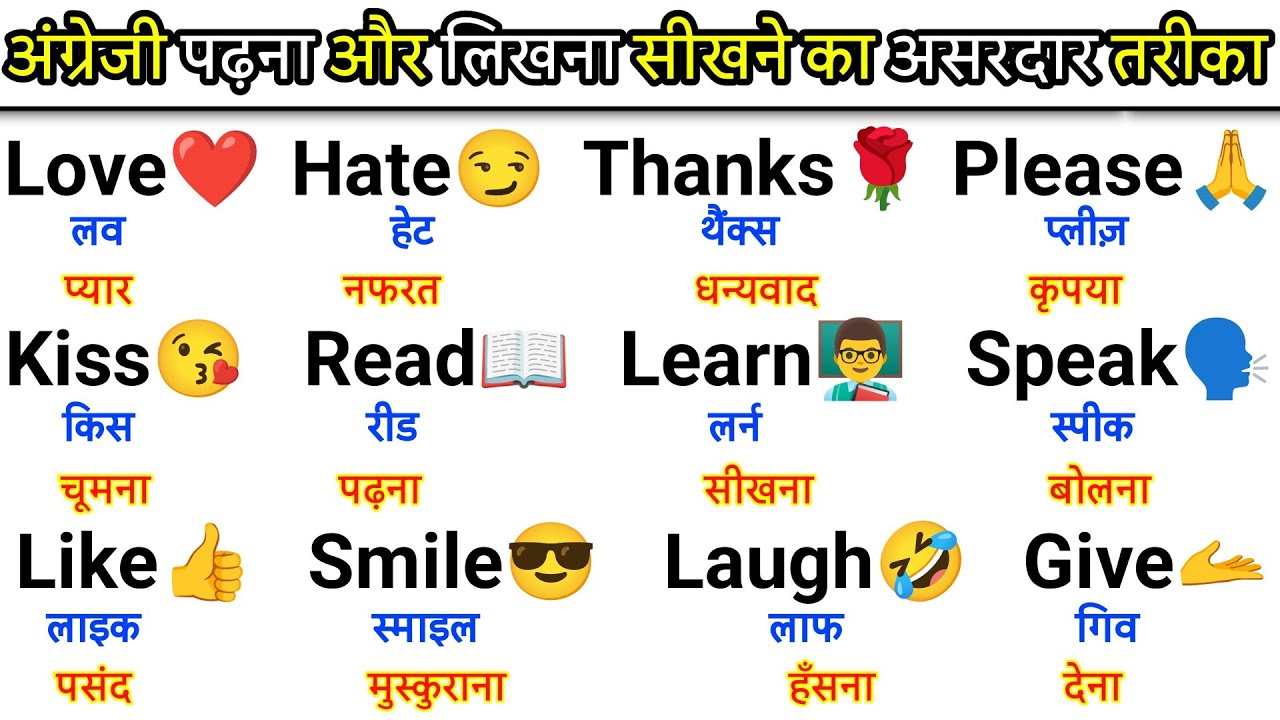 अंग्रेजी सीखने का गुरुमंत्र | English padhna kaise sikhe | How to learn english