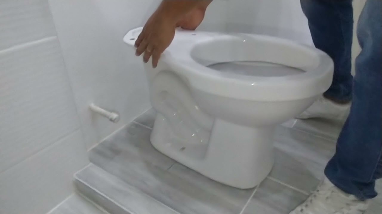 C&Oacute;MO INSTALAR UN SANITARIO. II SIN CUELLO DE VERA PARA PRINCIPIANTES.