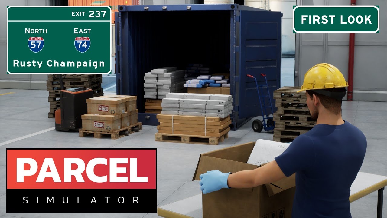 Parcel Simulator Demo First Look - Welcome to the World of Package Inspection!  Episode 1