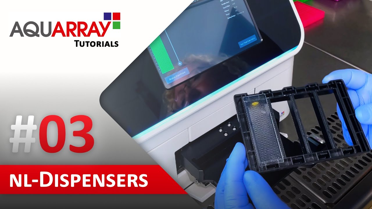 DMA-Slides and nanoliter-dispensers | Droplet Microarray