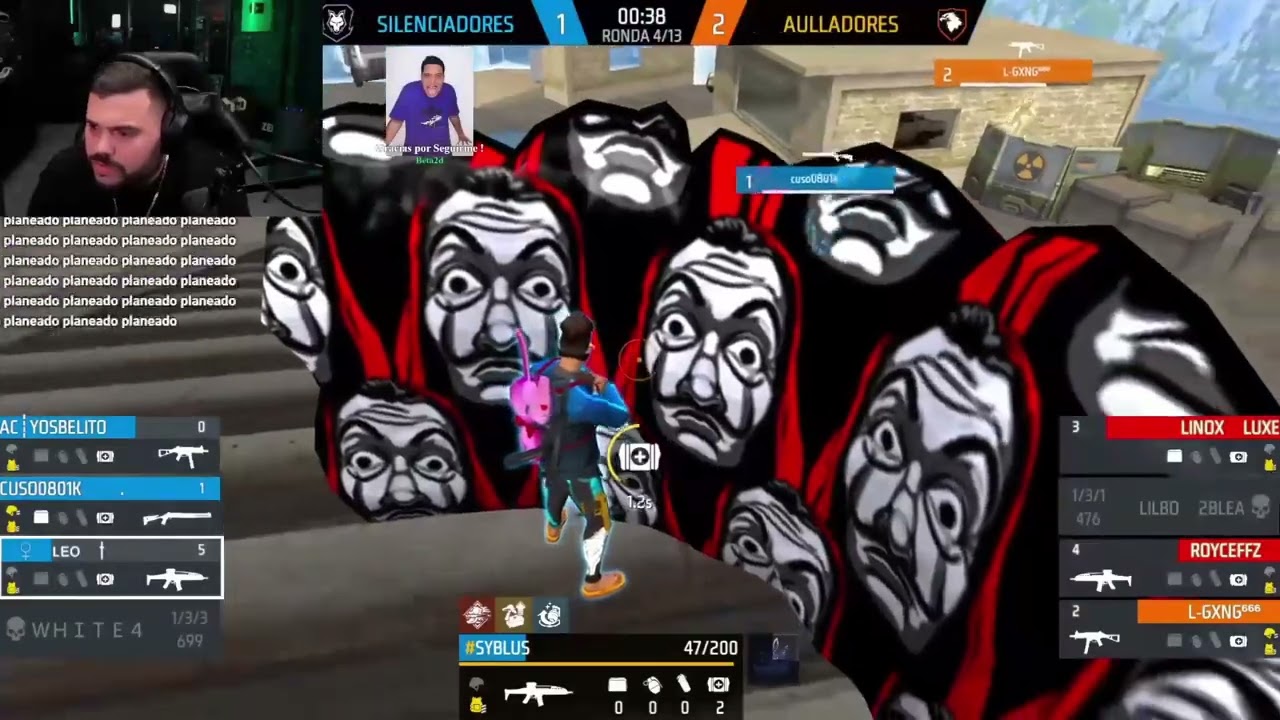 L-GANG HUMILLA a VINCENZO 4vs4 L-GANG LINOX ROYCE y LILBO vs VINCENZO WHITE MORO444 y SYBLU