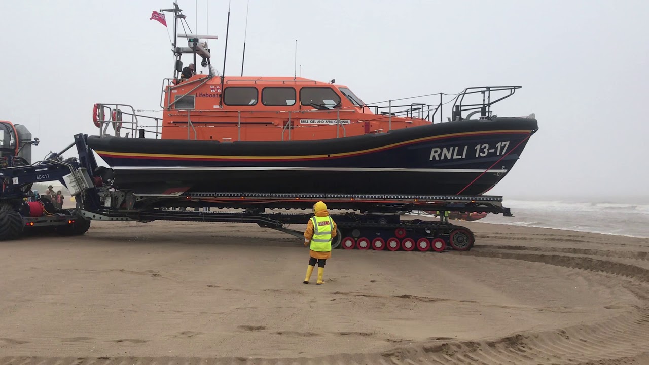 Skegness Lifeboat Launch 2018 RNLI