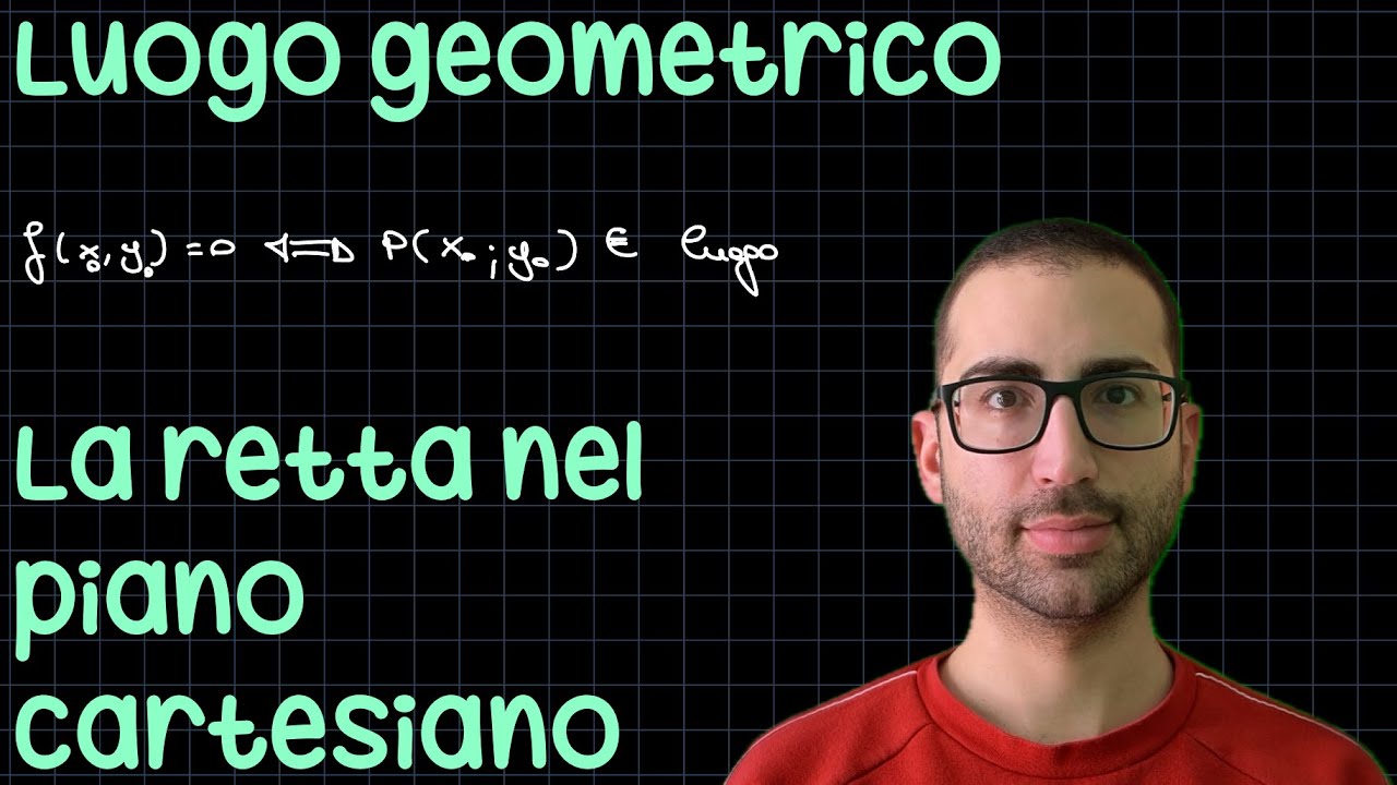 Luoghi geometrici - La retta nel piano cartesiano ✨RadicediPiGreco✨