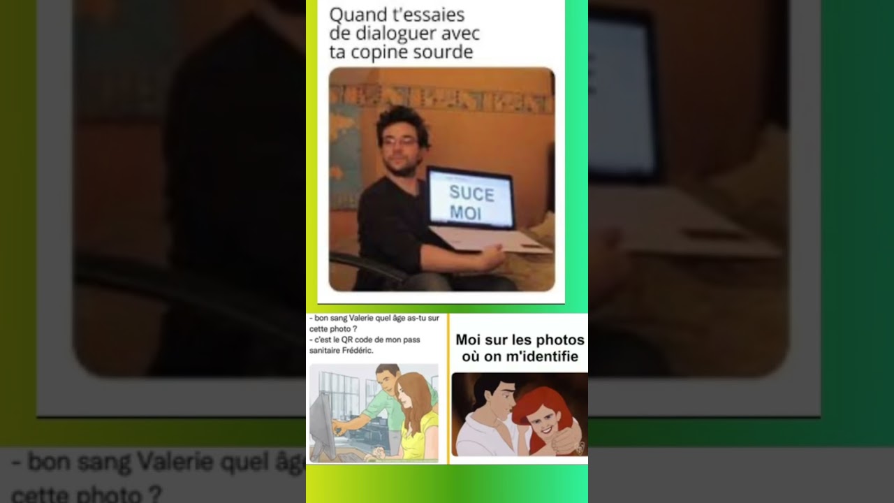 Quand je communique avec ma copine sourde