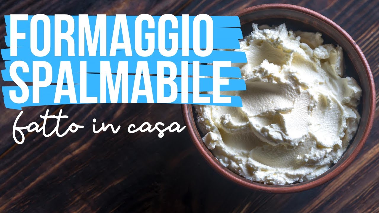 Formaggio spalmabile (cream cheese tipo Philadelphia) fatto in casa!