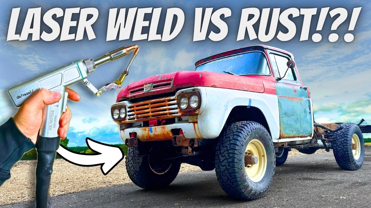 I Tested a Laser Welder on My Chassis Swap Truck (Here's What Happened) X1Pro