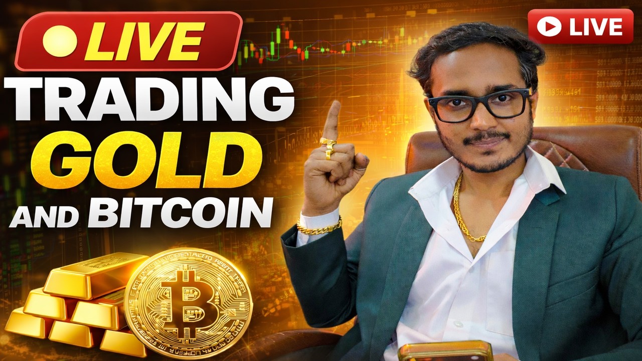 Crypto Gold Live Trading | LONDON SESSION | MARCH 2026 | THE CHARTISTT