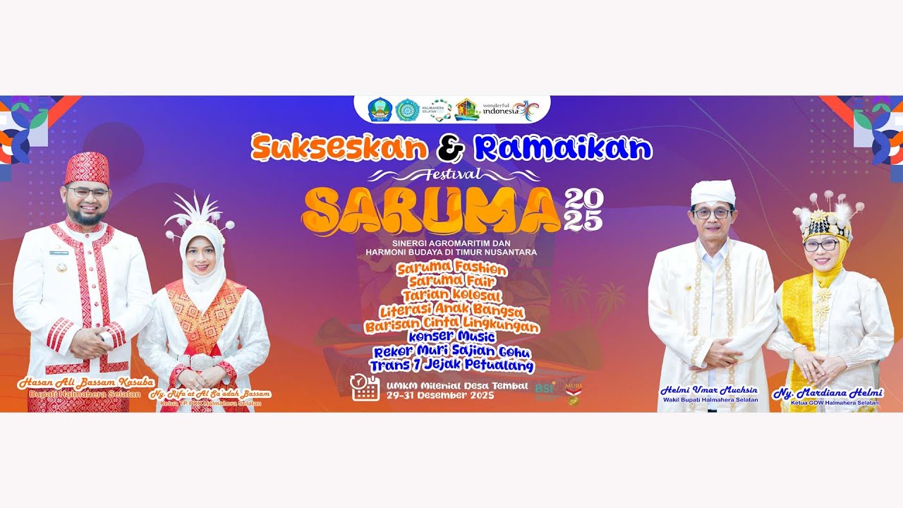 Pembukaan Festival Saruma Tahun 2025