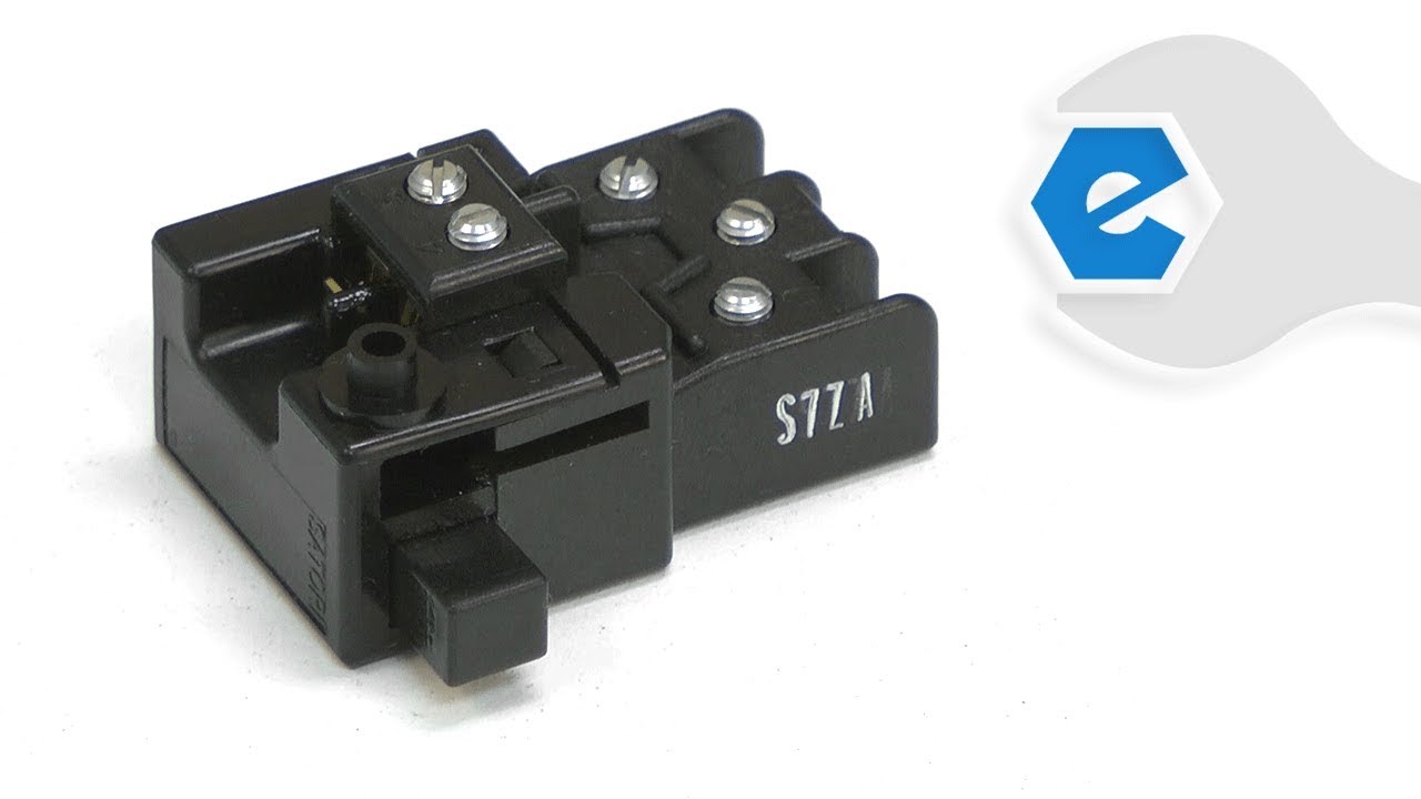 Ремонт торцовочной пилы Makita — замена переключателя (номер детали Makita 651923-1)