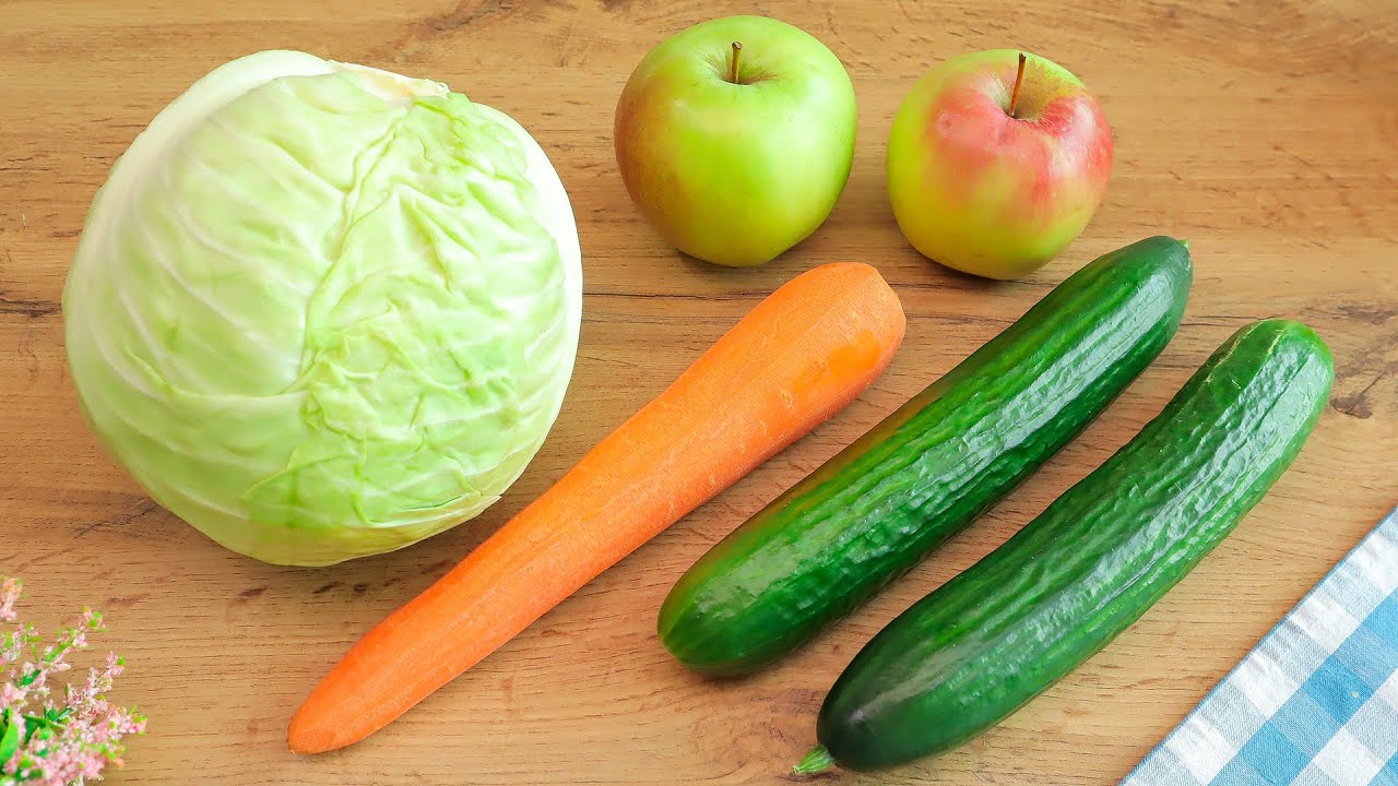 Ich esse diesen Salat Tag und Nacht und nehme ab! -20 kg pro Monat! Bauchfett schmilzt dahin!