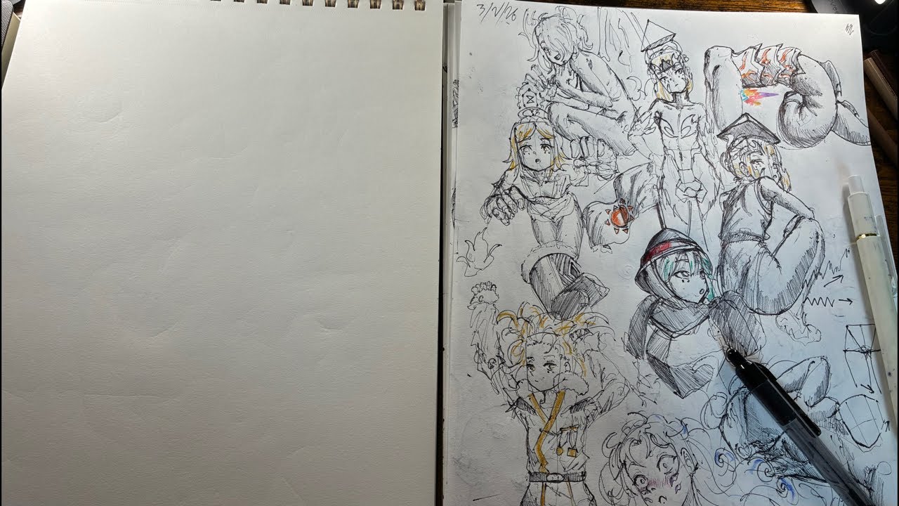ART of Sketching & yapping day 5
