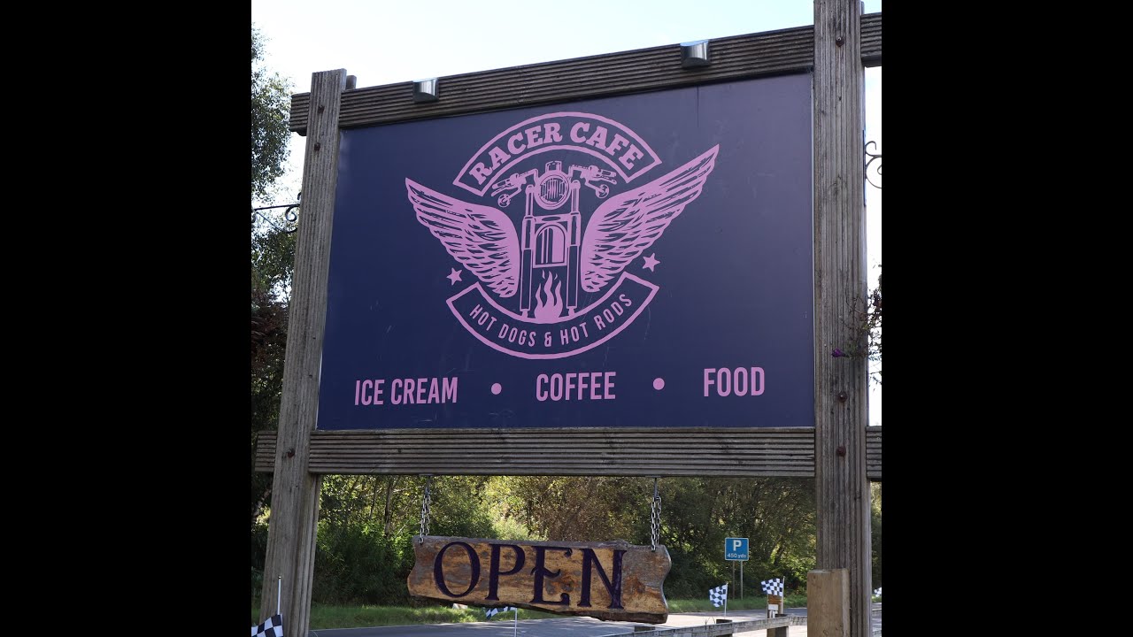 Scotland: Argyll, Barcaldiine - The Racers' Cafe.