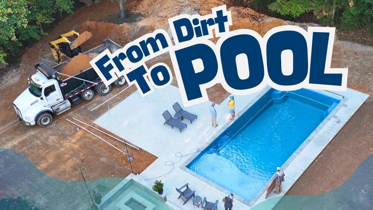 This Is What Really Goes Into a Pool Installation: The Full Build Process in 15 Minutes