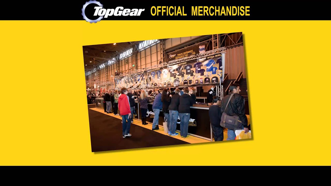 Top Gear - Official Merchandise Video - Roadshop 2013