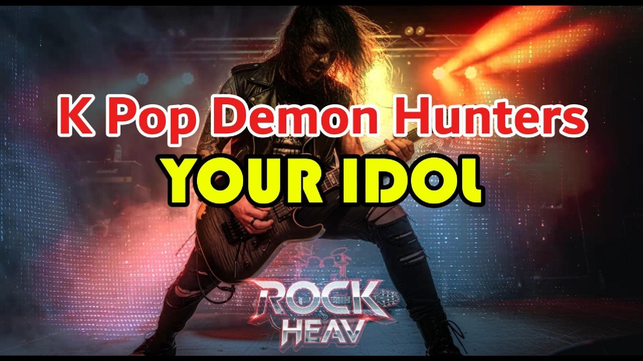 Your Idol - K Pop Demon Hunters (Rock Heav Cover + Lyrics)