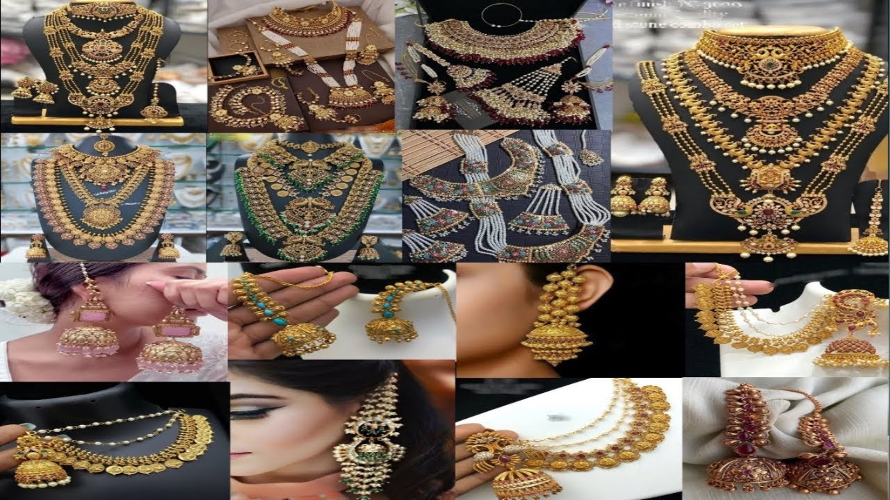 Heavy Dubai gold necklace set Collection | 2026 gold Bridal necklace set | Necklace set Collection