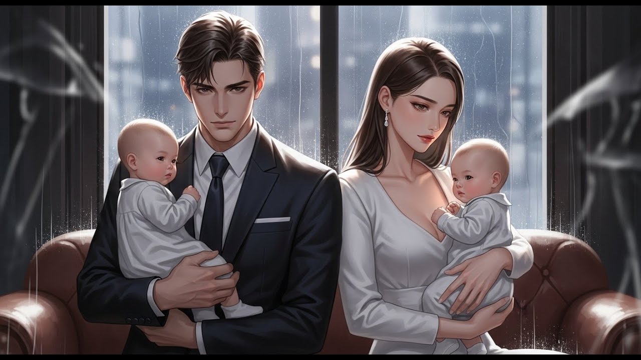 After the divorce, I became pregnant—after giving birth to twins, the children's father found us
