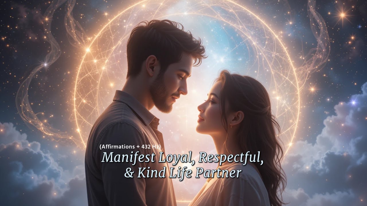 Manifest Loyal, Respectful, & Kind Life Partner (Affirmations + 432 Hz)