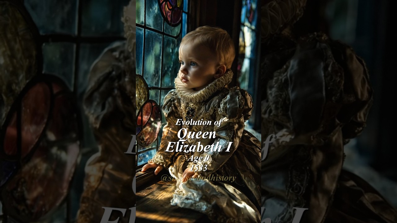 The story of Queen Elizabeth I #evolution #history #queenelizabeth #britishhistory #royalfamily