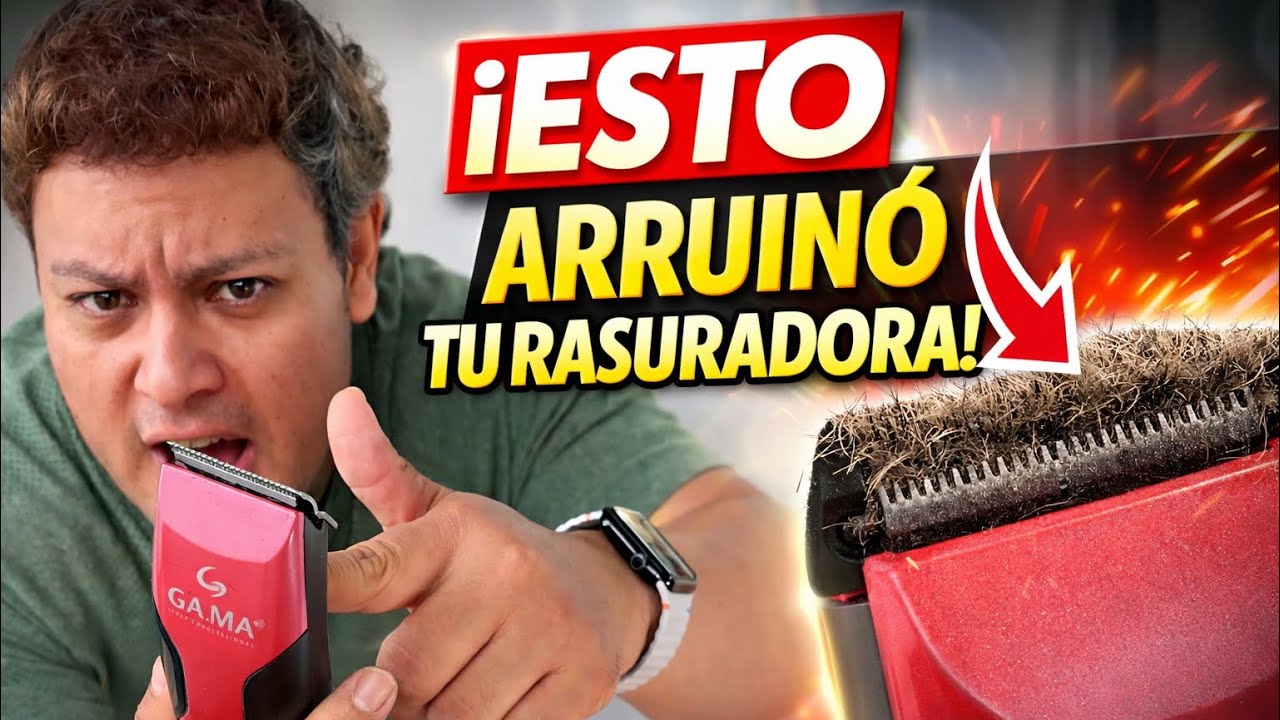 rasuradora dejó de funcionar