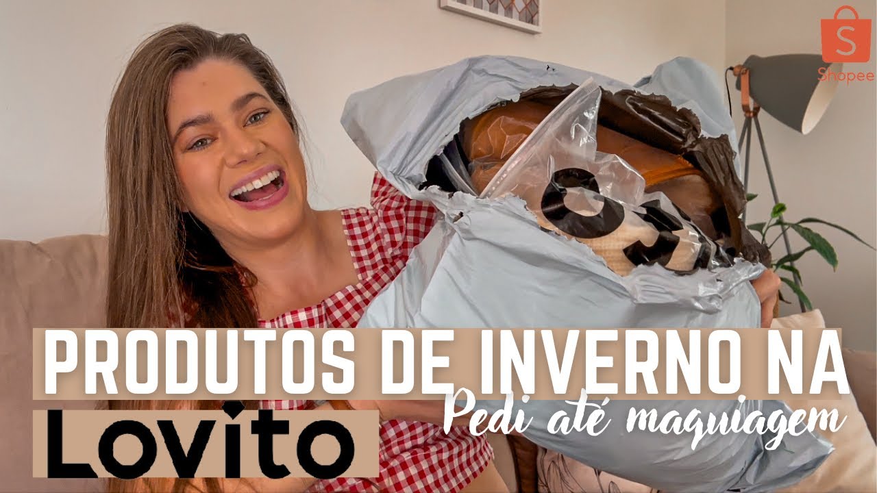 MAIS UM PEDIDO PERFEITO NA LOVITO | SHOPEE | pedi até maquiagem