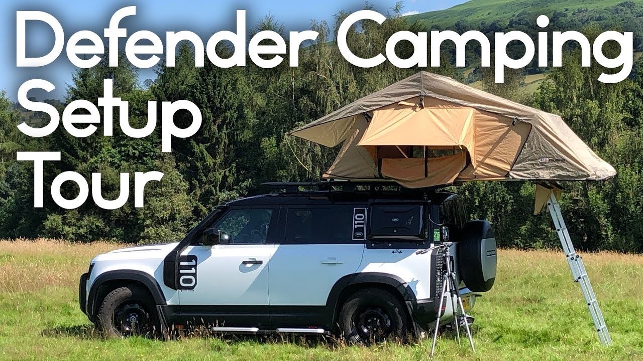 Land Rover NEW Defender L663 Camping Setup Tour & 