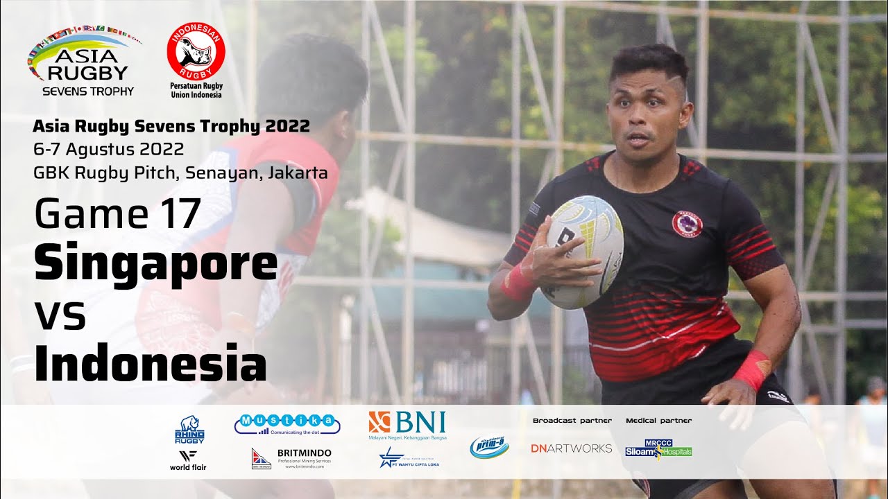 Game 17 Group A Men - Singapore vs Indonesia (Asia Rugby Sevens Trophy 2022)