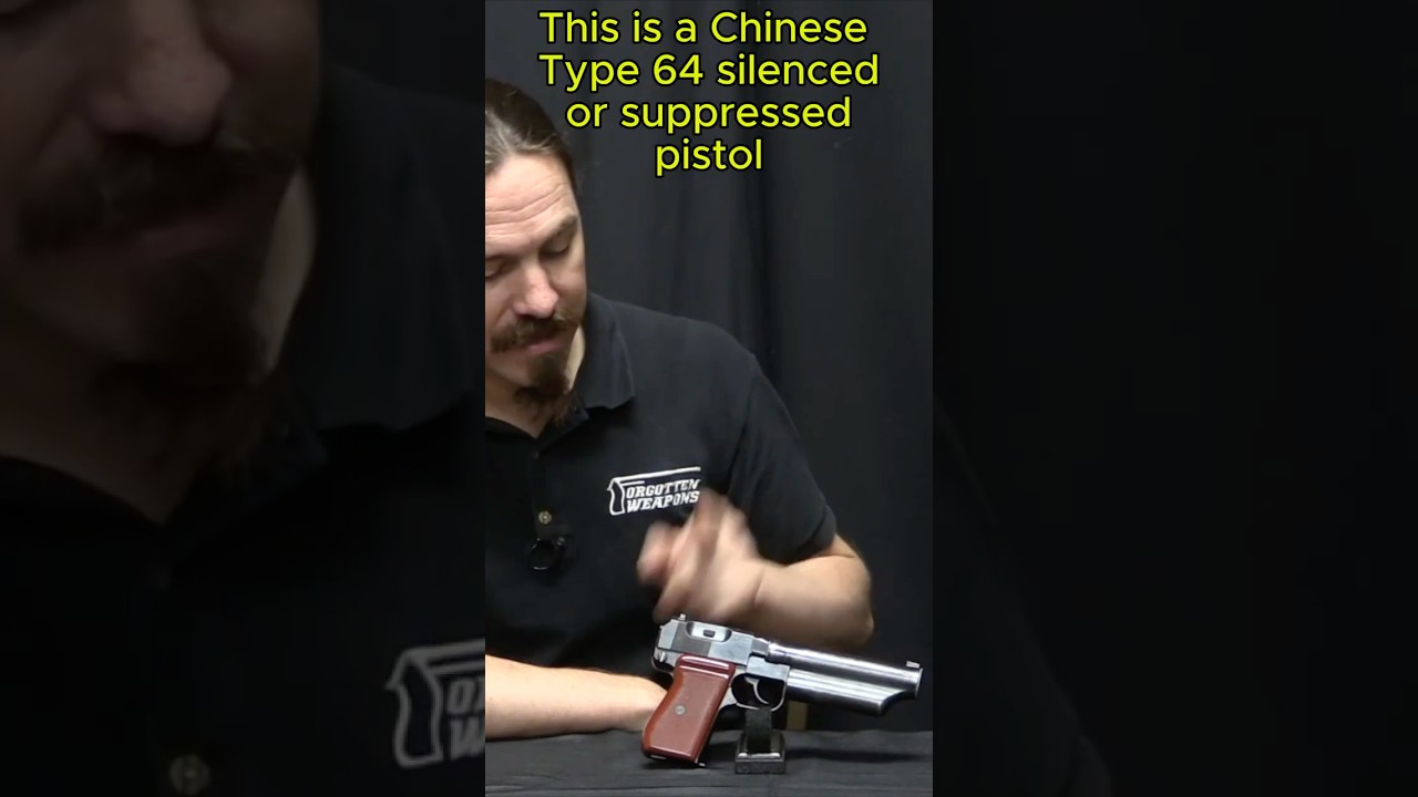 The Coolest Gun You Will See All Day: China's Type 64 Silenced Pistol
