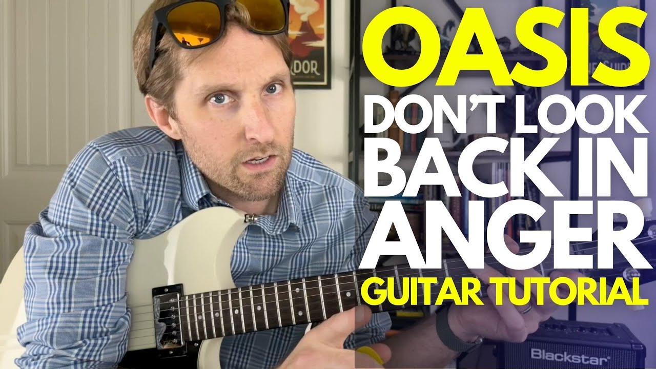 Don't Look Back In Anger by Oasis Guitar Tutorial - Guitar Lessons with Stuart!