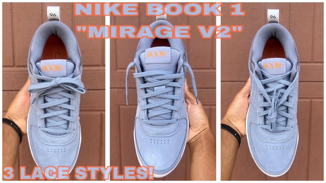3 СПОСОБА ЗАШНУТЬ КРОССОВКИ NIKE BOOK 1 