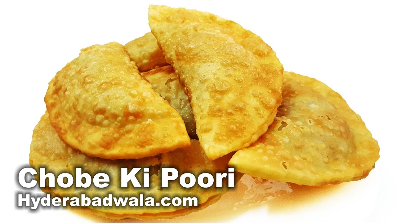 Chobe Ki Poori Recipe Video - Milad Un Nabi Special Hyderabadi Chobe Ki Puri - Easy & Simple