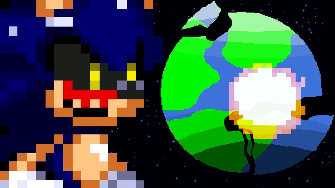 МЫ СДЕЛАЛИ ЭТО!! МЫ УНИЧТОЖИЛИ МОБИУС!! SONIC EXE ПОБЕДИЛ!!!! Sonic.exe: The Bad Time Collection ...
