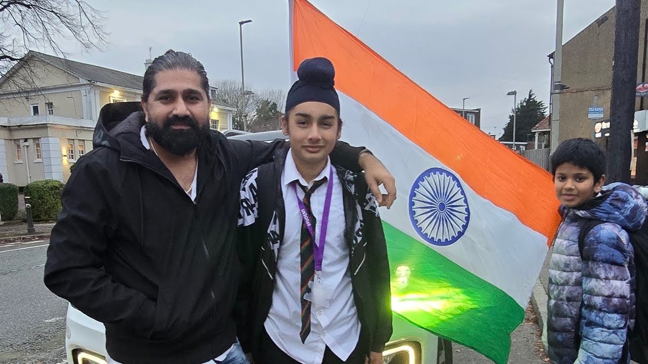 Part..-80.વિશ્વ શાંતિ તિરંગા 🇮🇳..🚙...યાત્રા.1મહેર           #india_to_uk  #travel #love #lirbai #maa