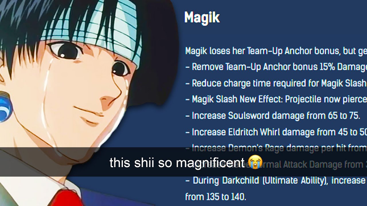 THEY BUFFED MAGIK